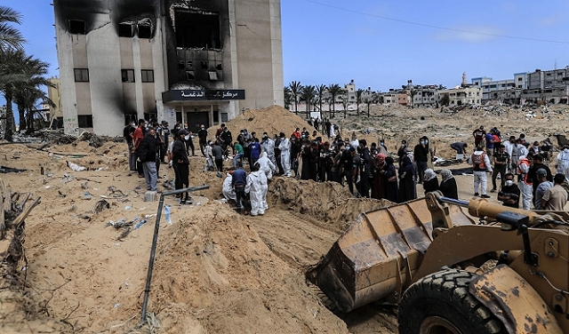 حماس: المقابر الجماعية بغزة تؤكد حجم فظائع جيش الاحتلال