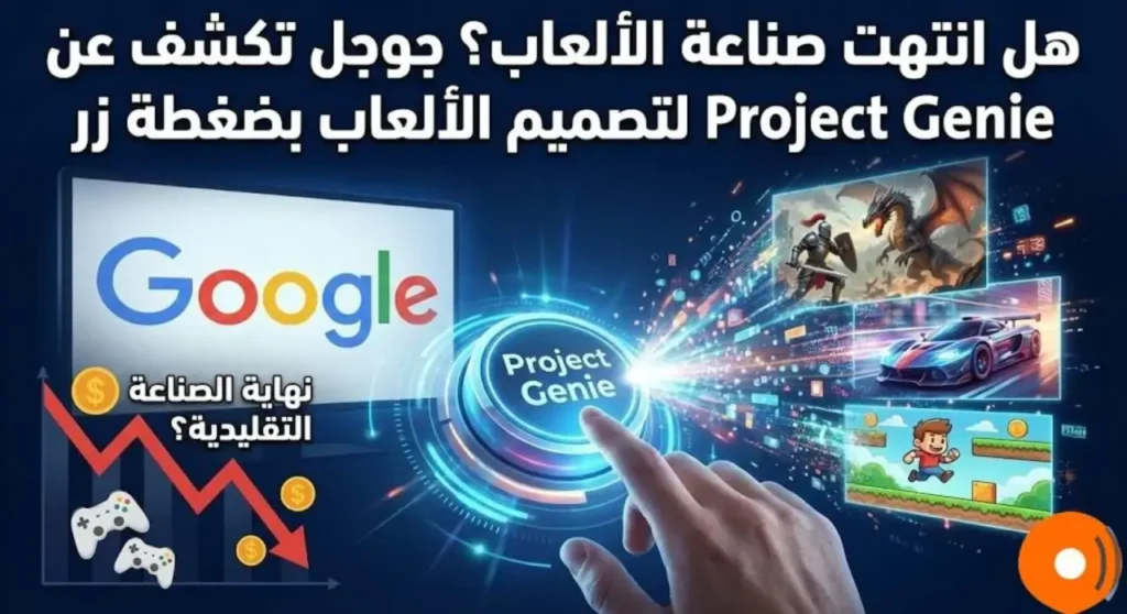 هل انتهت صناعة الألعاب؟ جوجل تكشف عن Project Genie لتصميم الألعاب بضغطة زر